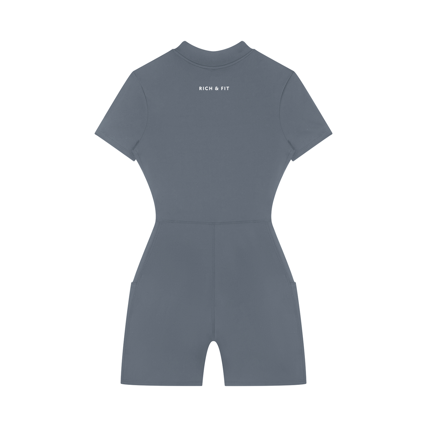 Quarter-Zip Romper